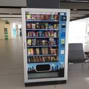 Vending machine in departures